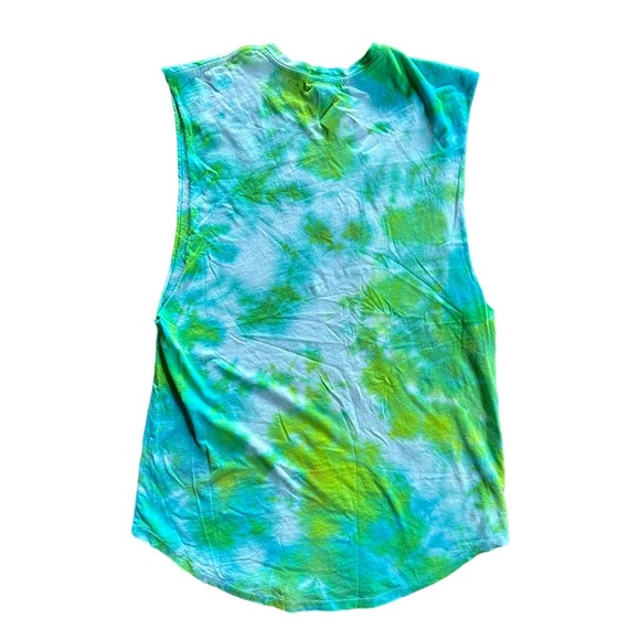 Collab Public School x J Crew I Love Public School Boys Tank Tie Dye XS Oversize - Picture 2 of 7